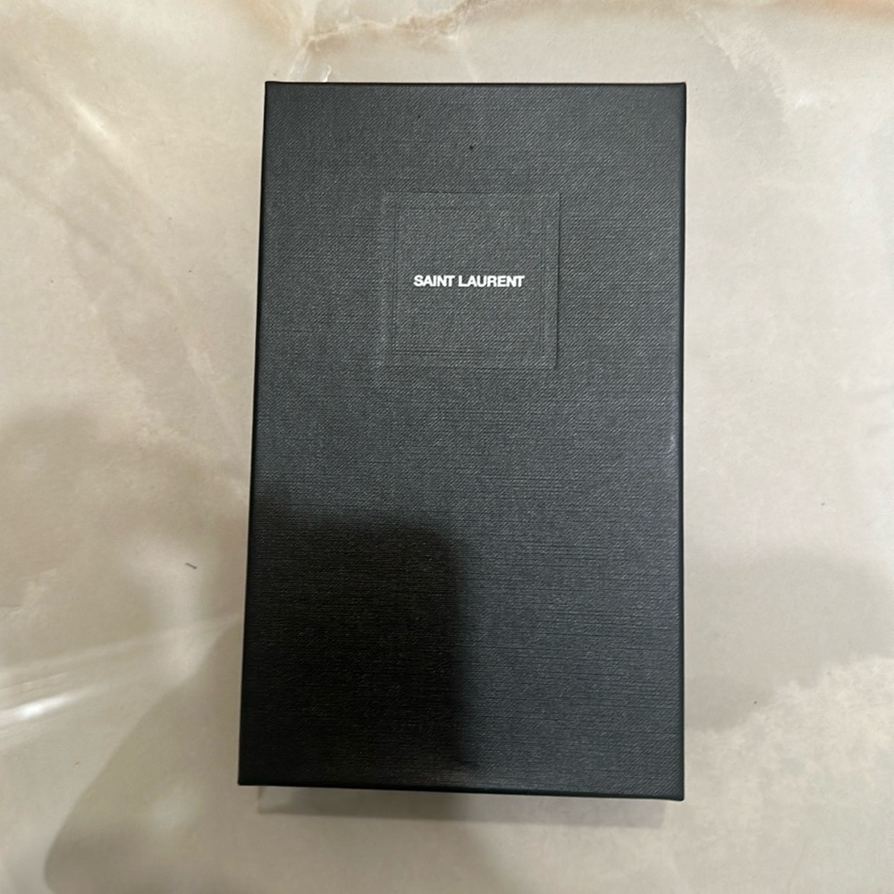 Saint Laurent empty box wallet size